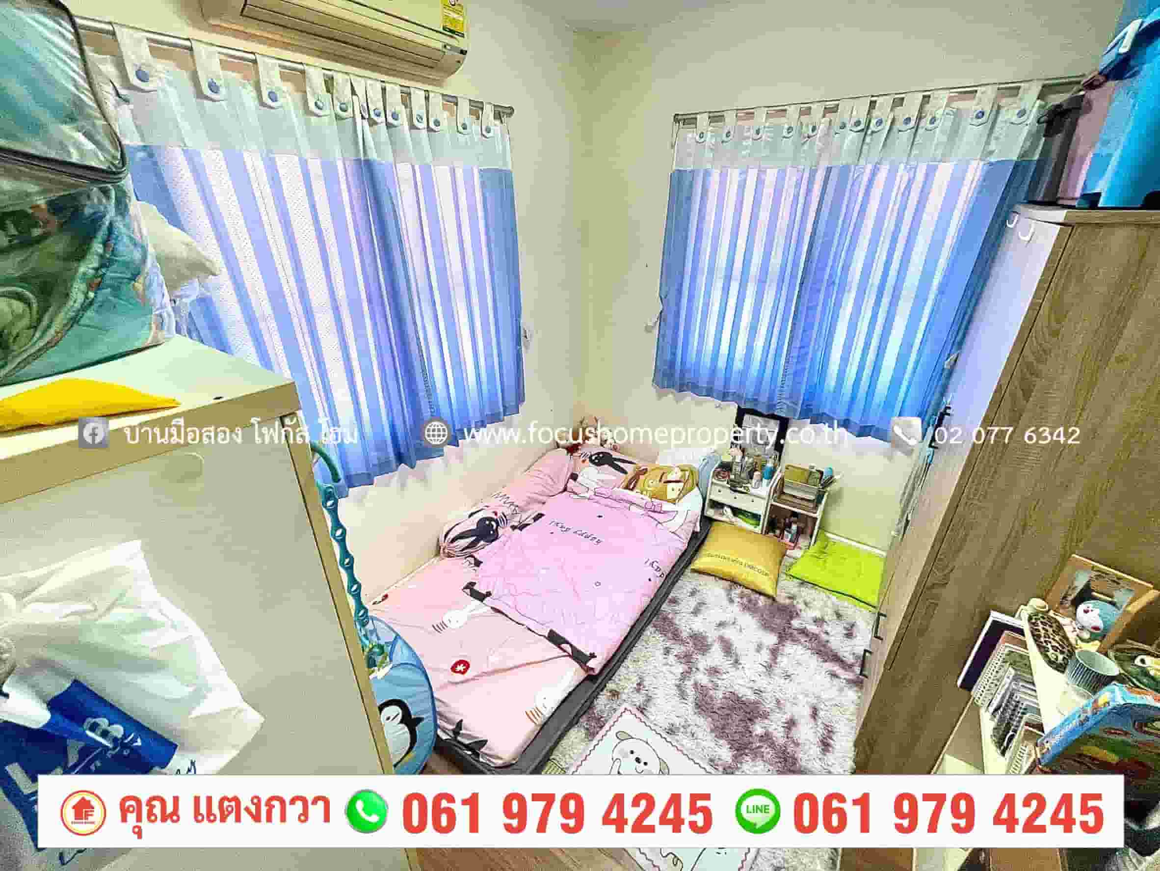 ขาย ทาวน์เฮ้าส์ หลังมุม โครงการ บ้านพฤกษา 33 บางใหญ่
